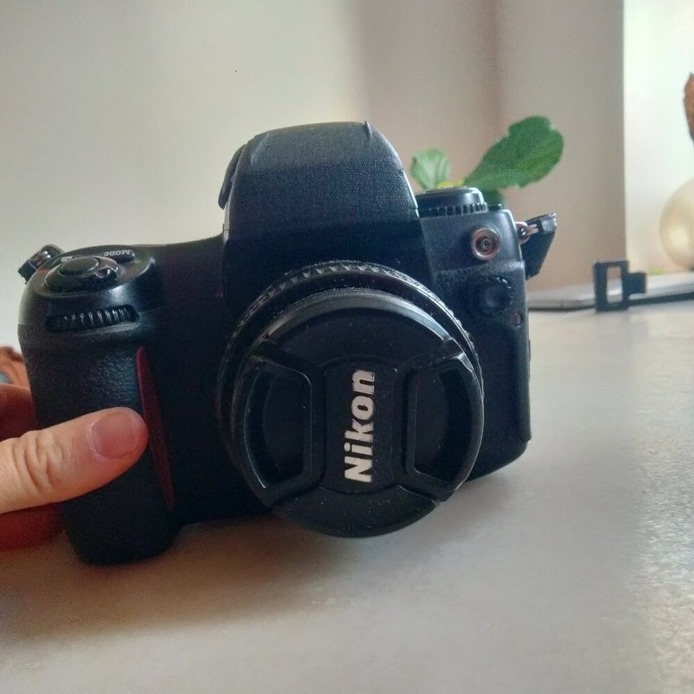 Nikon F100 with Nikkor 50mm Film Camera